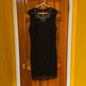 Scarlett Black Lace Dress